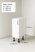 Base cabinet 400 mm