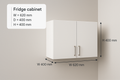 Fridge cabinet 620 mm