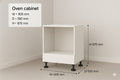 Oven cabinet 900 mm