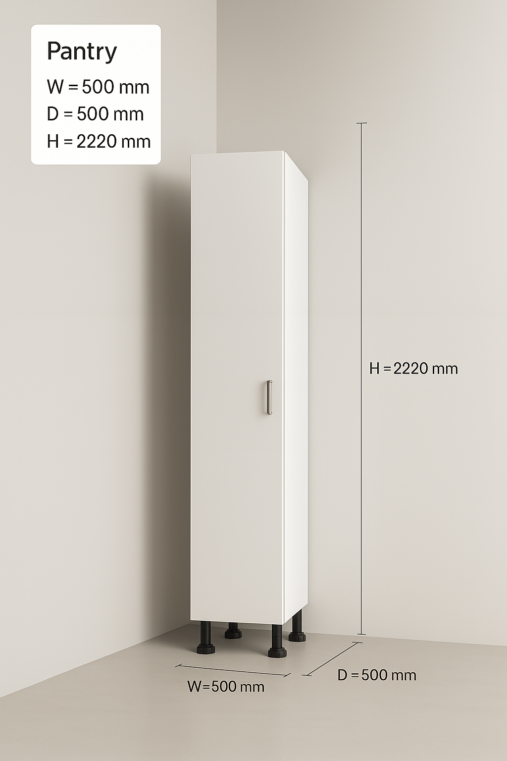 Pantry 500 mm